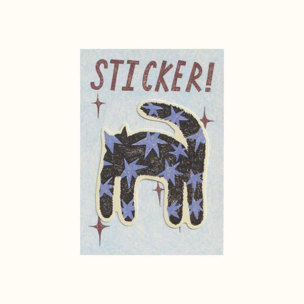 Star Cat Sticker
