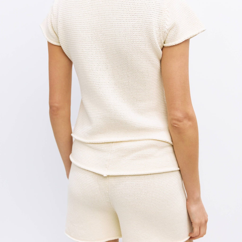 The Alana Top - Ivory