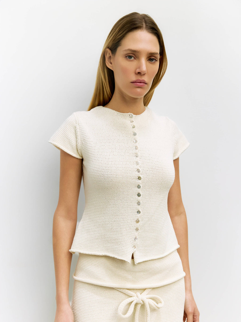 The Alana Top - Ivory