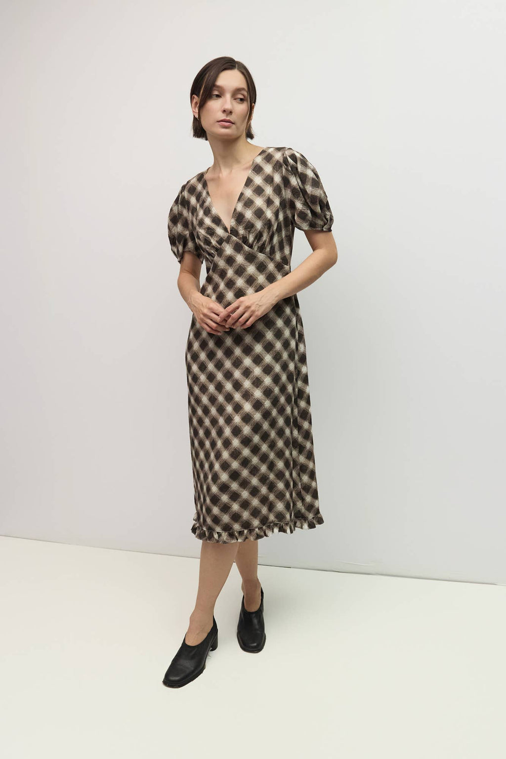 The Dani Dress - Brown