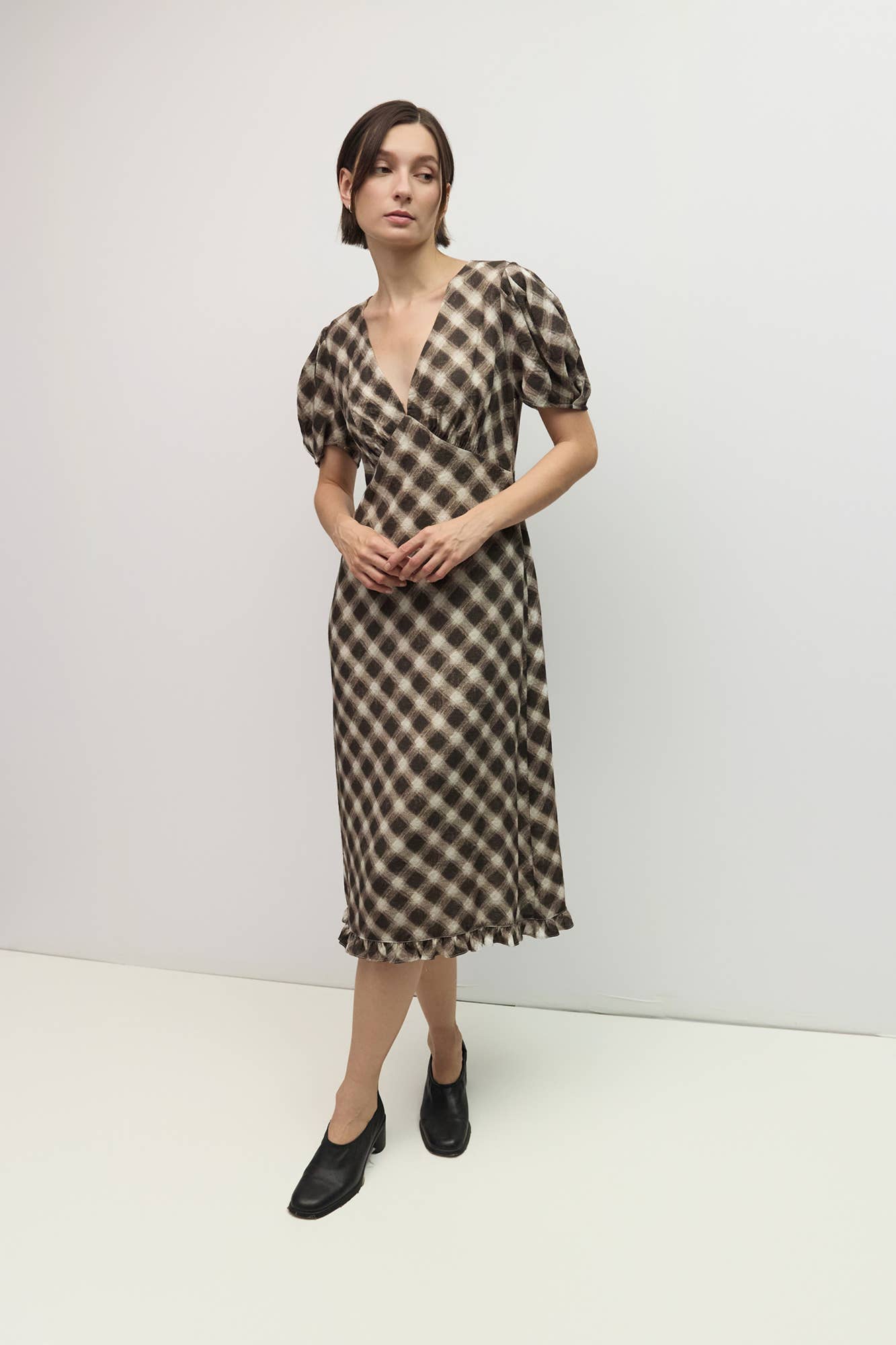 The Dani Dress - Brown