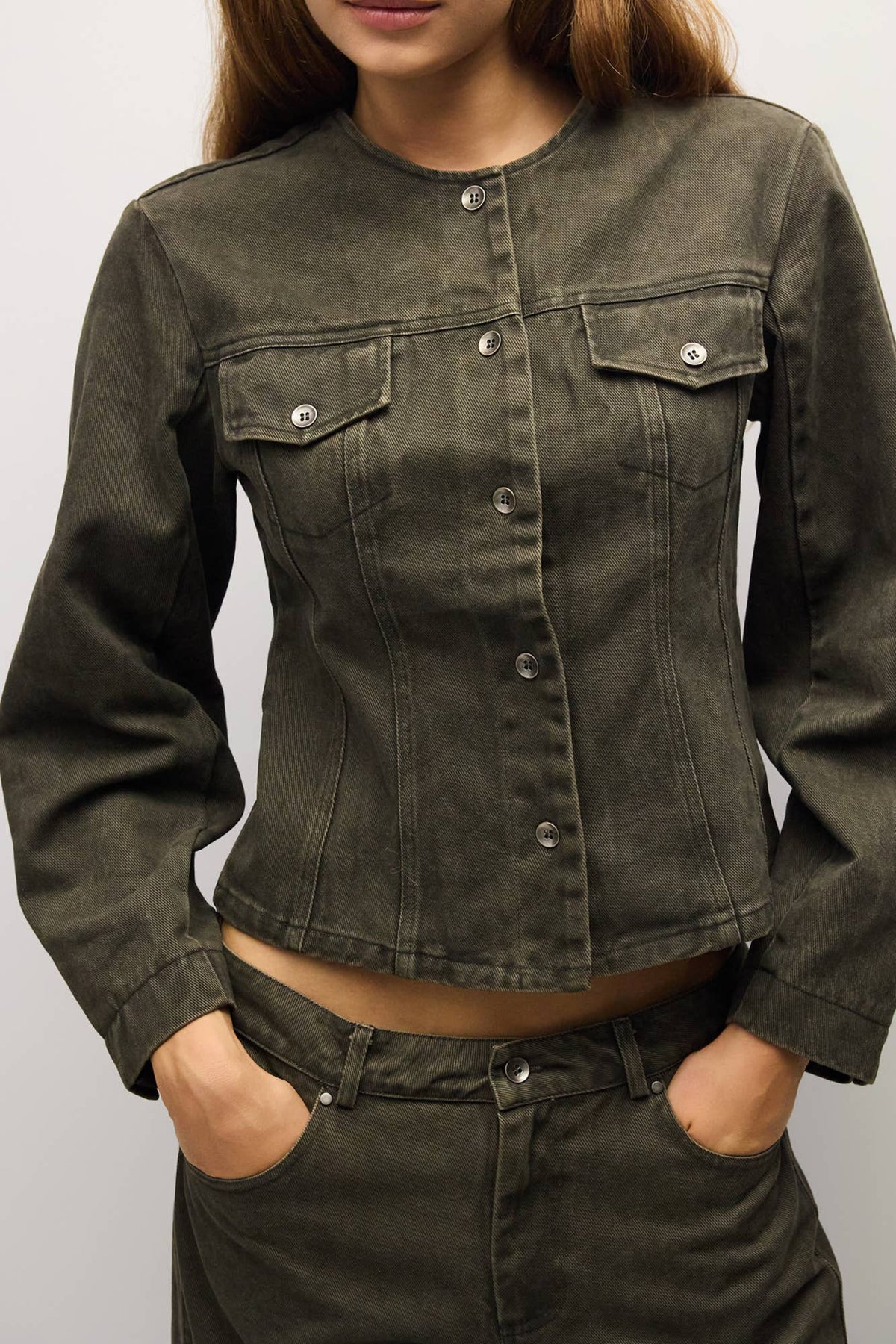 The Dixie Jacket - Olive