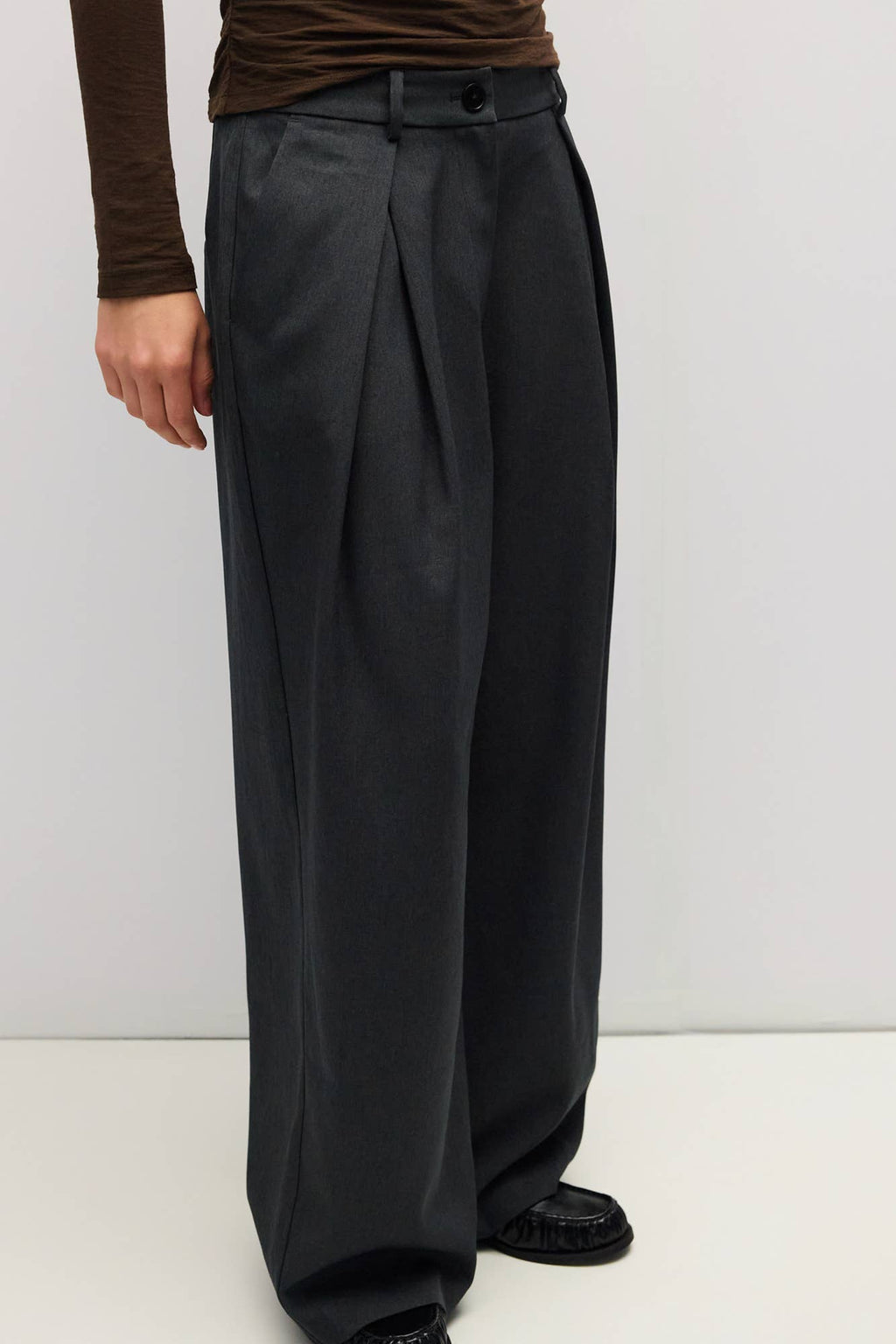 The Hilary Pants - Charcoal