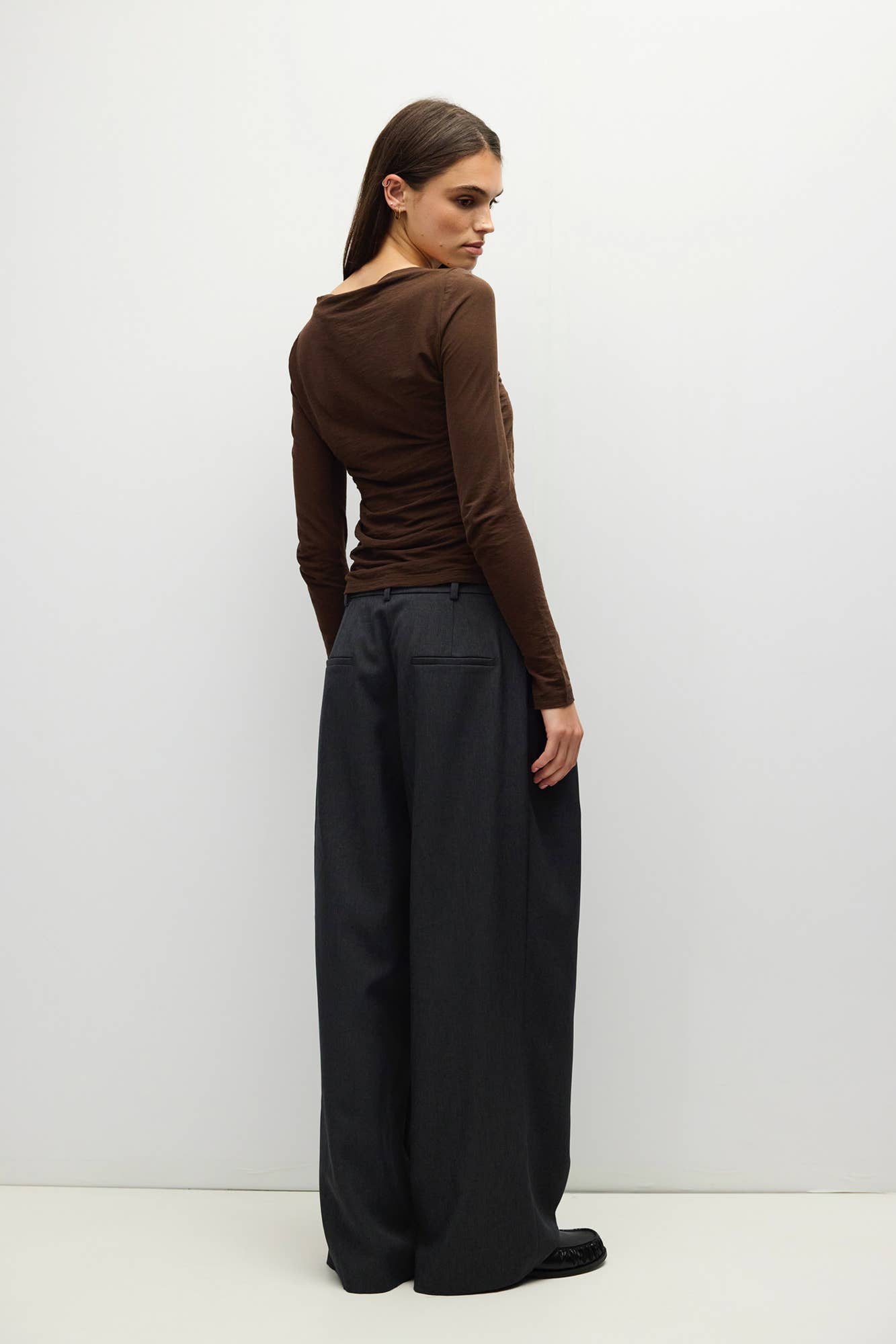 The Hilary Pants - Charcoal