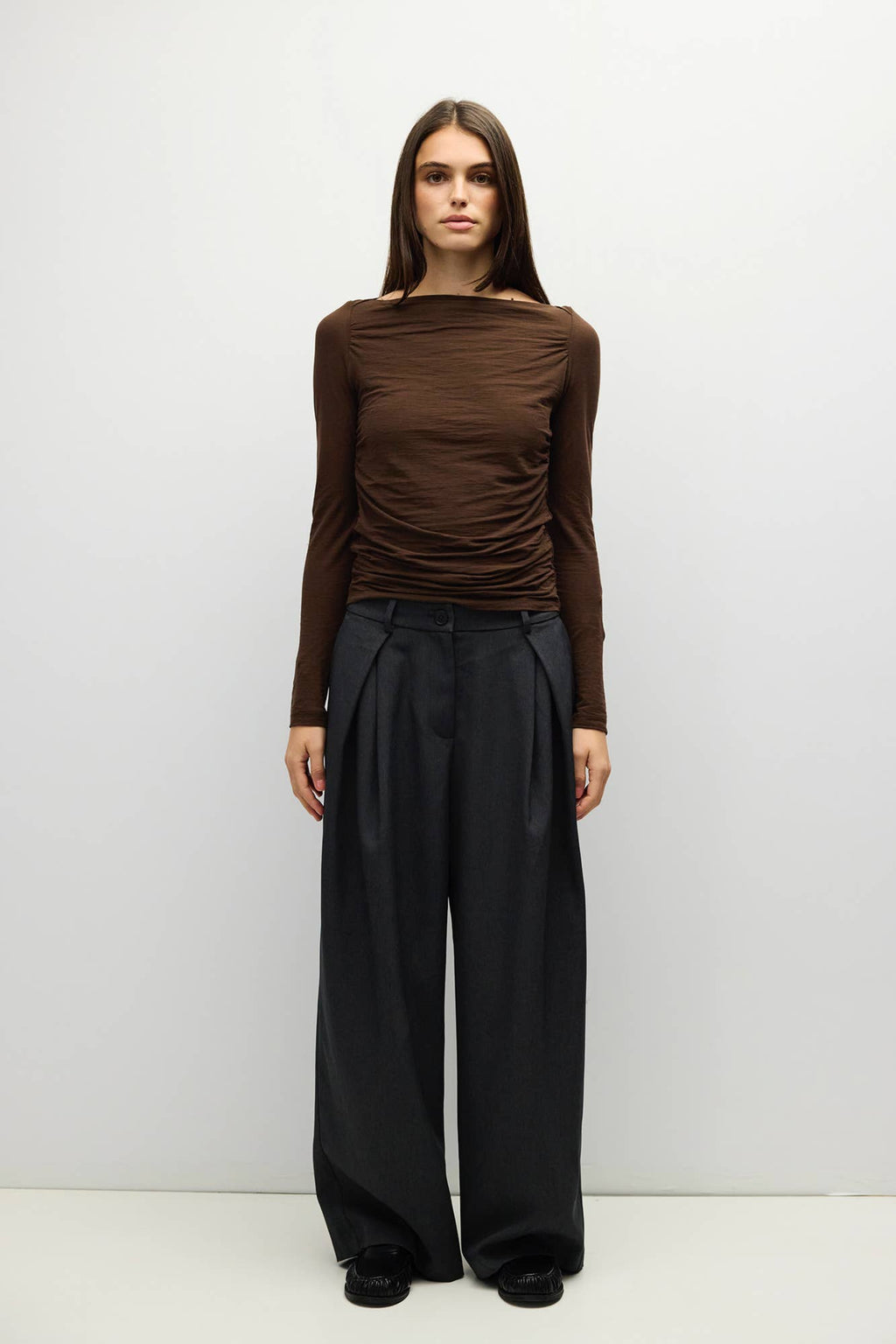 The Hilary Pants - Charcoal