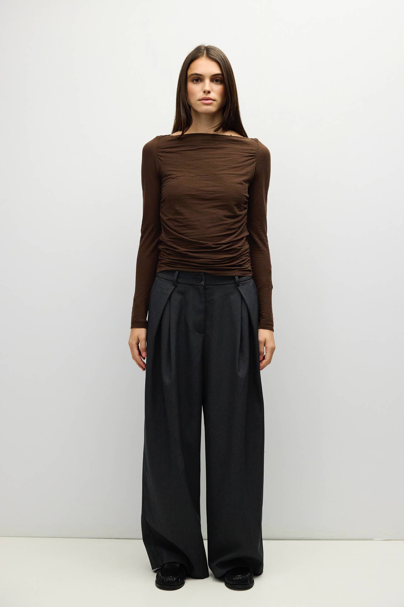 The Hilary Pants - Charcoal