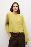 The Lila Sweater - Chartreuse