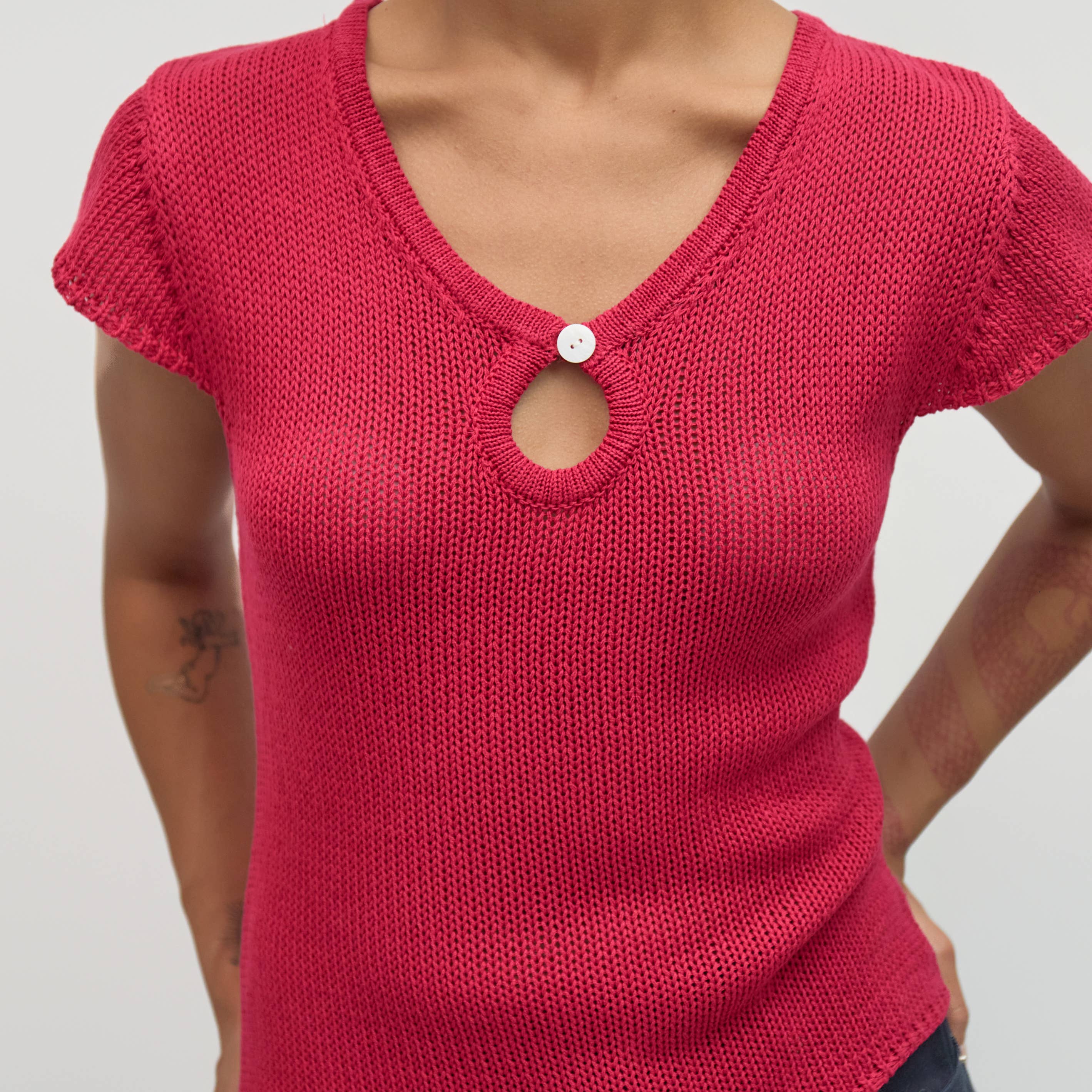 The Wesly Top - Red