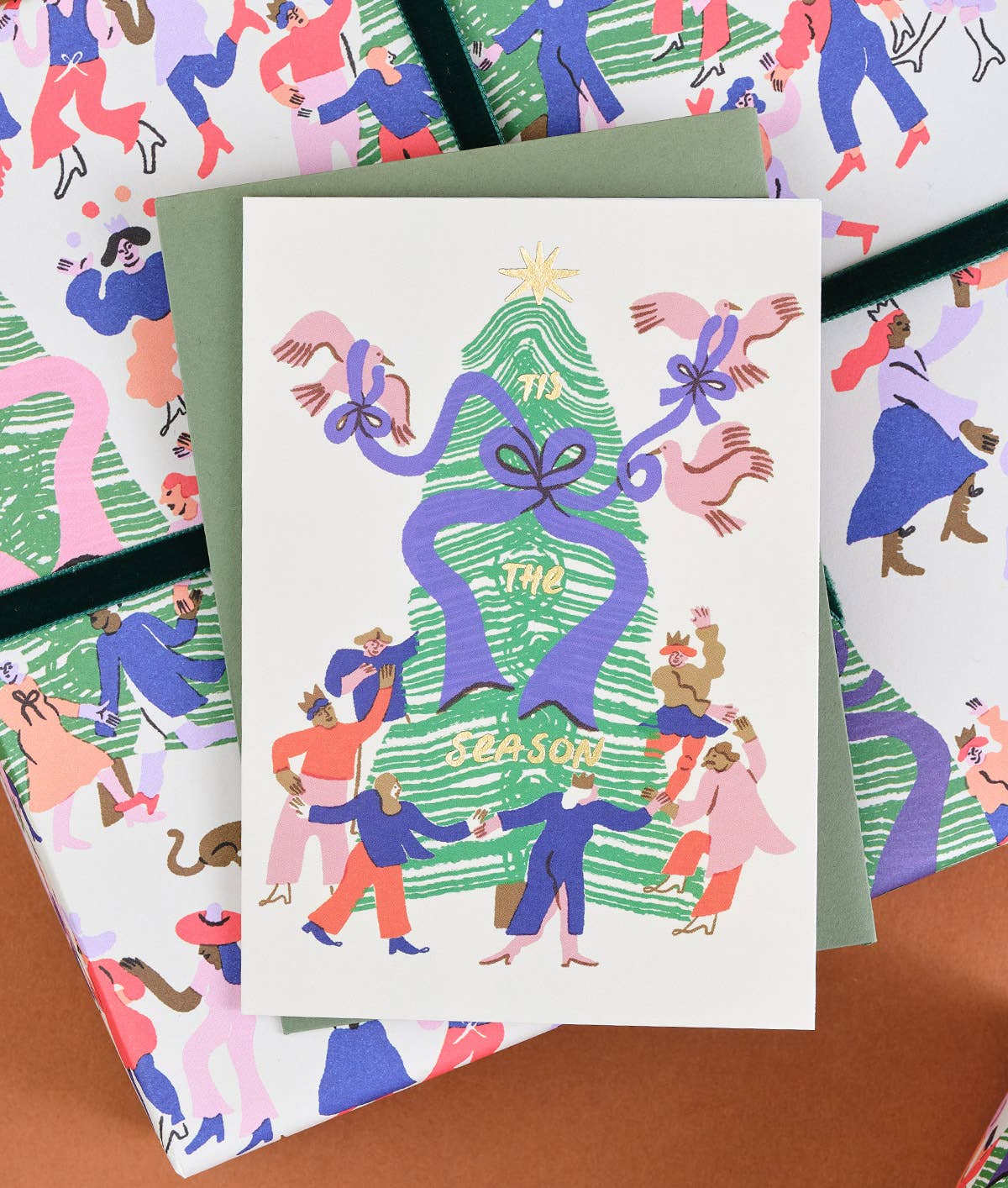 Tis the Season Holiday Greeting Card