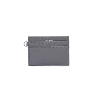 Alex Card Holder - Grey Pebbled