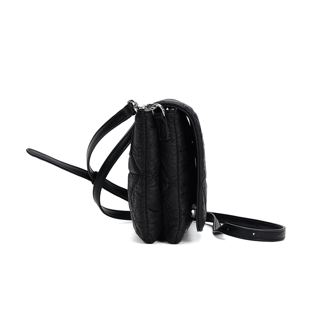 Gianna Crossbody - Black Quilted