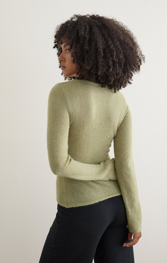 Elanur Top - Sage Green