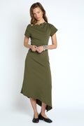 Lumina Midaxi Dress - Khaki