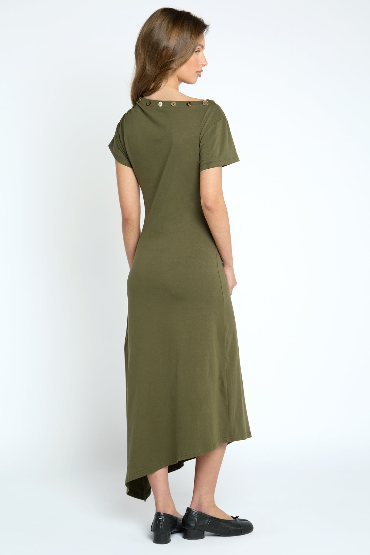 Lumina Midaxi Dress - Khaki