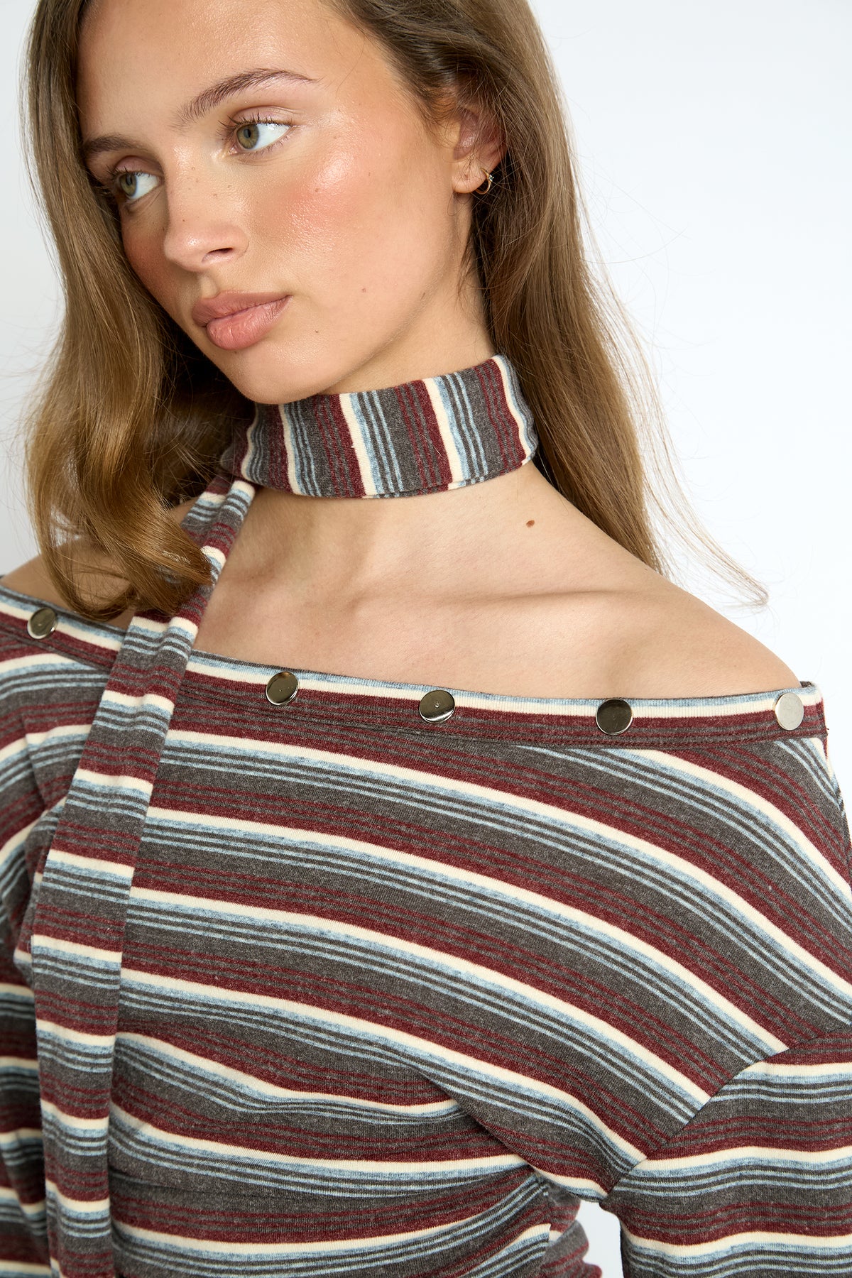 Destiny Top - Multi Stripe