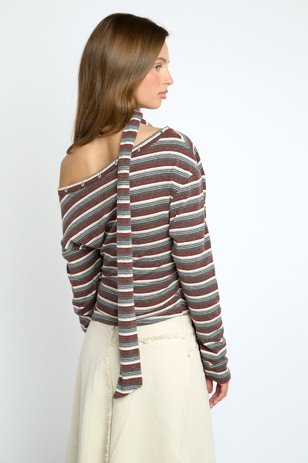 Destiny Top - Multi Stripe