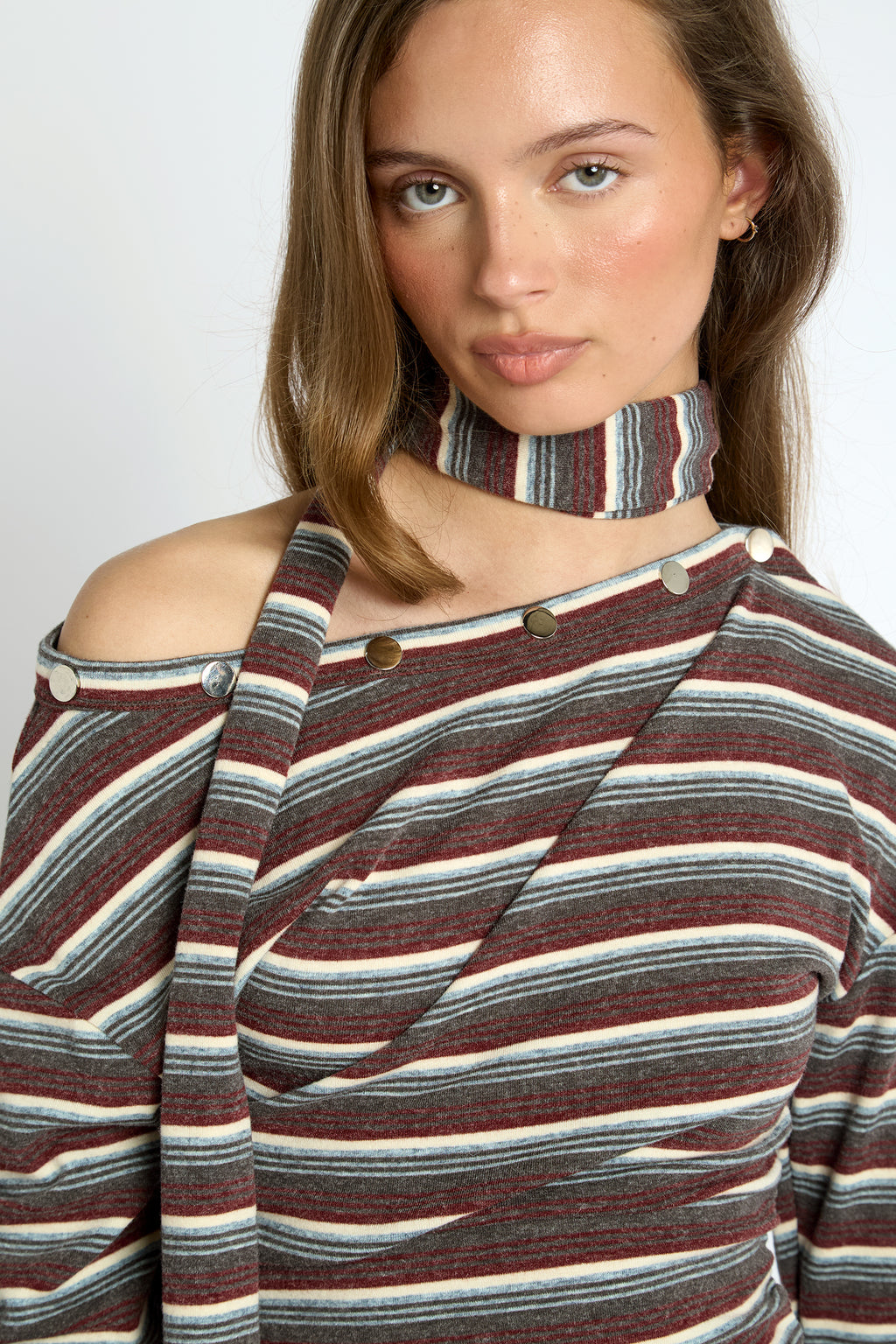 Destiny Top - Multi Stripe