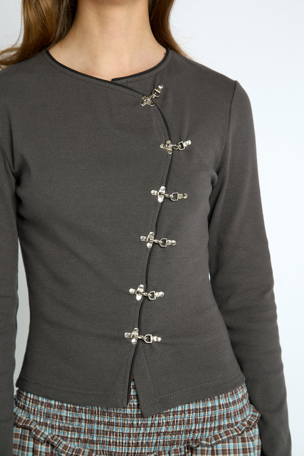 Prophecy Top - Charcoal