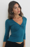 Bethany Top - Dark Teal