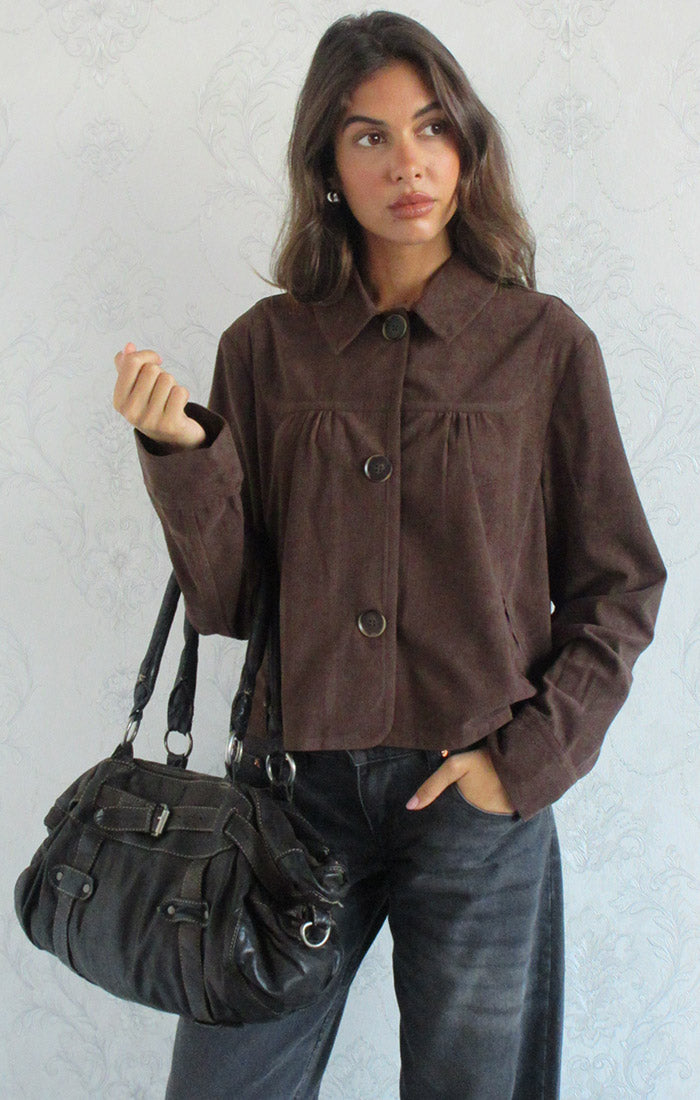 Toba Jacket - Dark Brown