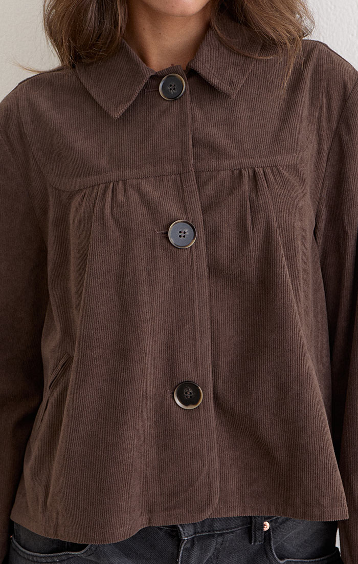 Toba Jacket - Dark Brown
