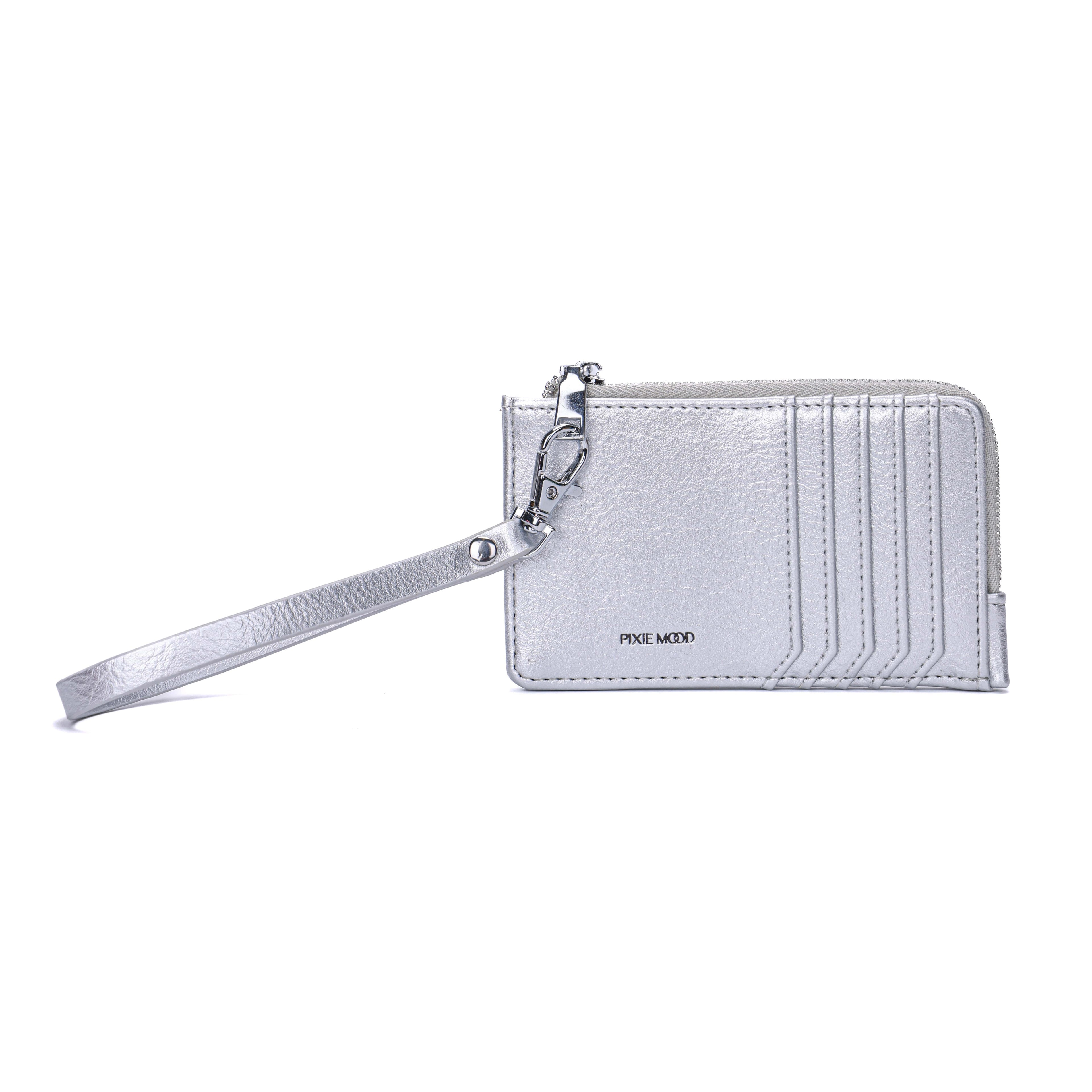 Quinn Card Holder - Silver
