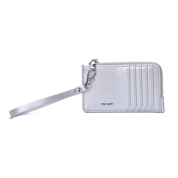 Quinn Card Holder - Silver