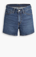 High Waisted Mom Shorts - Cool Places To Go