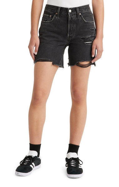 501 Mid Thigh Short - Night Ruin