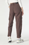 Elsie Cargo Pants - Java Lux Twill