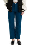 Ribcage Straight Ankle Zip Cord - Gibralter Sea