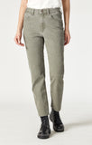 New York Straight Leg Jeans - Green Natural Dye