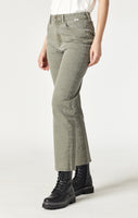 New York Straight Leg Jeans - Green Natural Dye