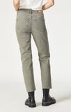 New York Straight Leg Jeans - Green Natural Dye