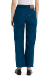 Ribcage Straight Ankle Zip Cord - Gibralter Sea
