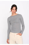 Grey Long Sleeve Tee