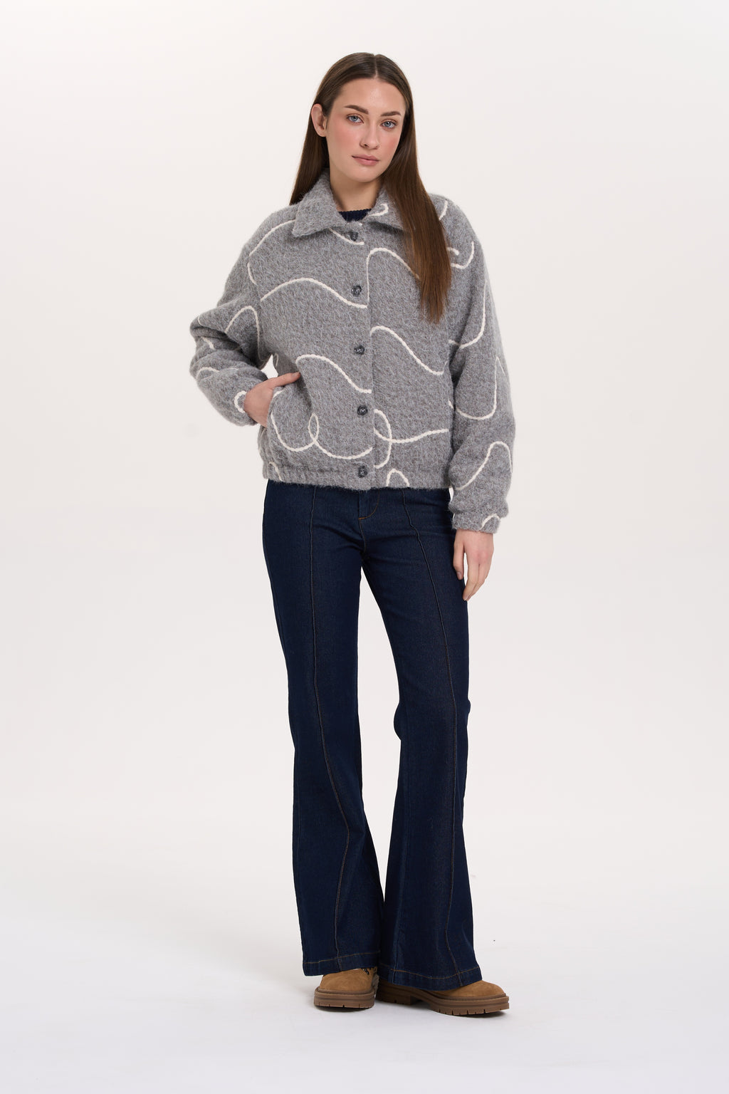 Fleece Jacket - Grey
