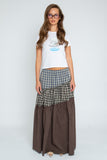 Lula Skirt - Mixed Check
