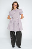 Cherub Dress - Pink Stripe