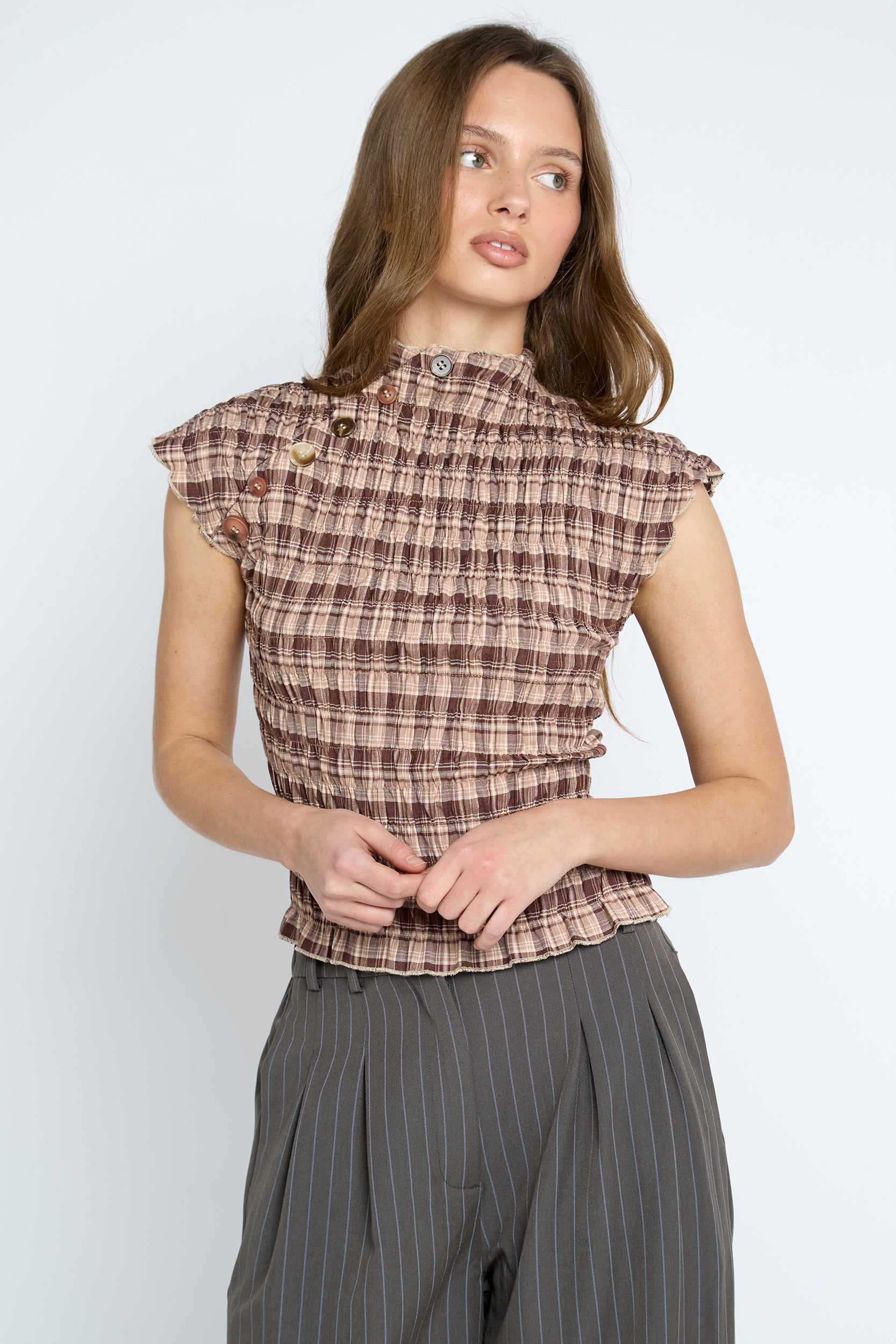 Baklava Top - Multi Check
