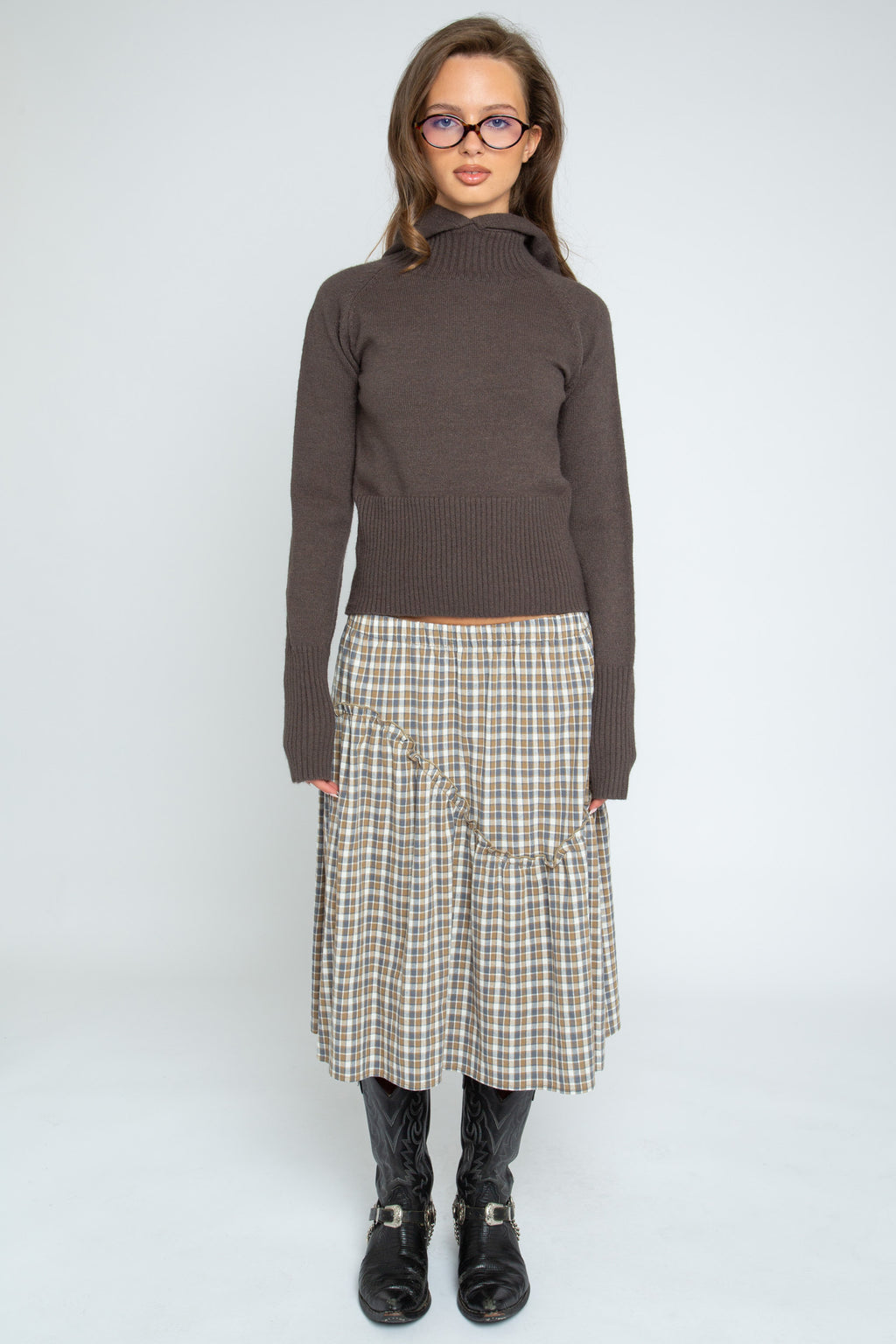 Mona Top - Brown