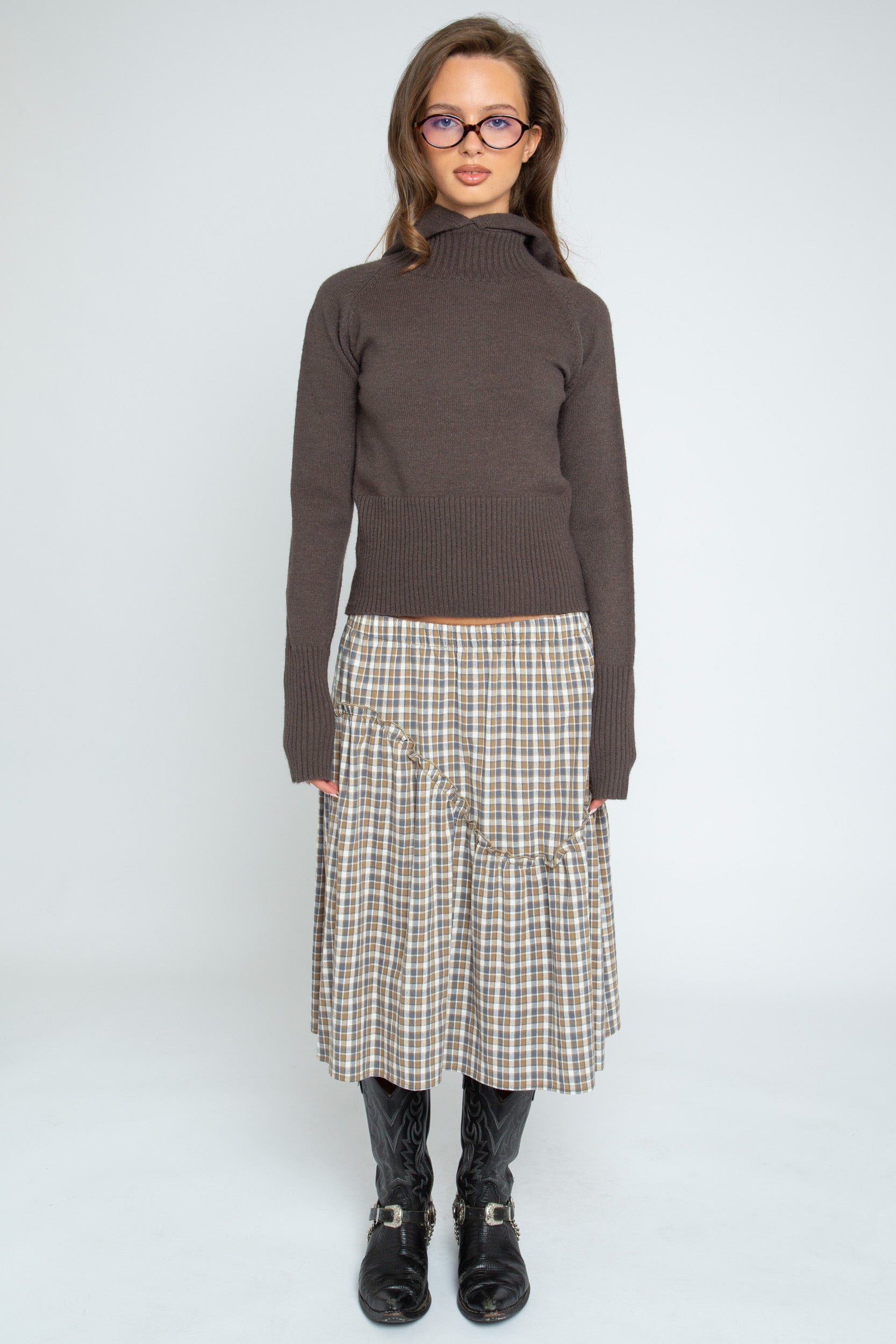 Mona Top - Brown
