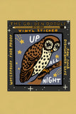 Up All Night Vinyl Sticker