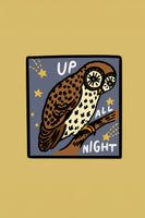 Up All Night Vinyl Sticker