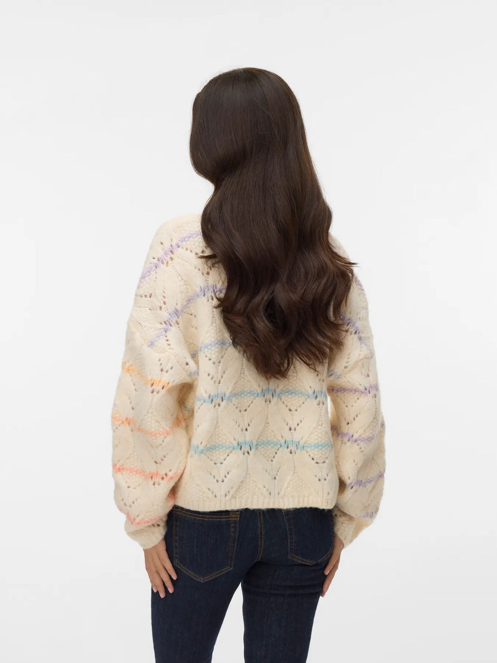 Hatty Stitch Pullover - Birch Space Dye