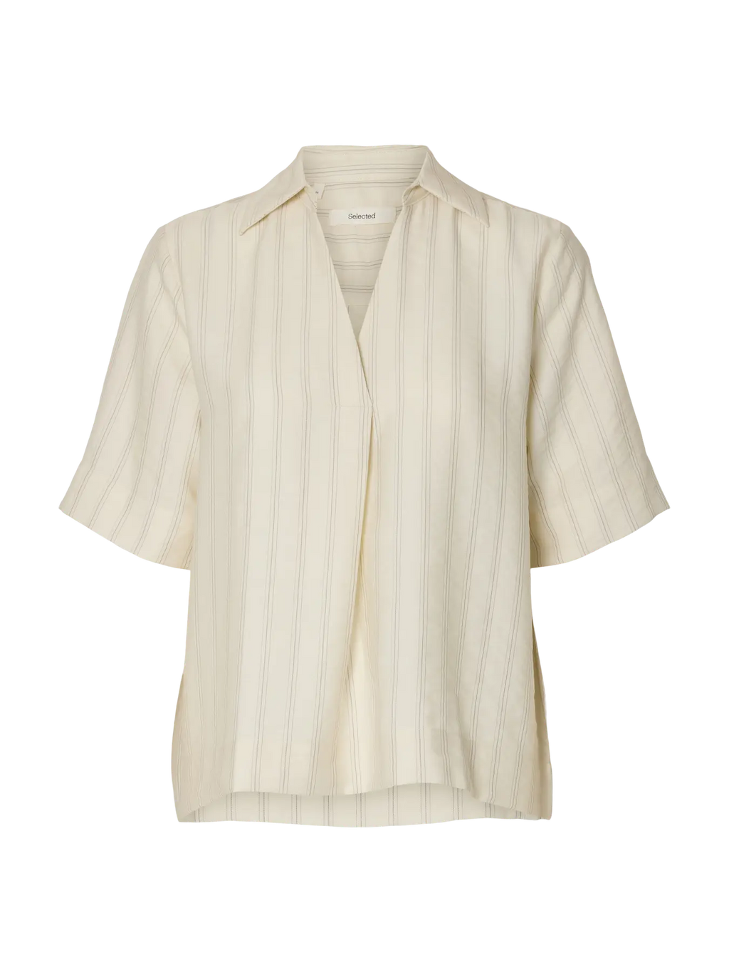 Marie Top - Egret Stripes
