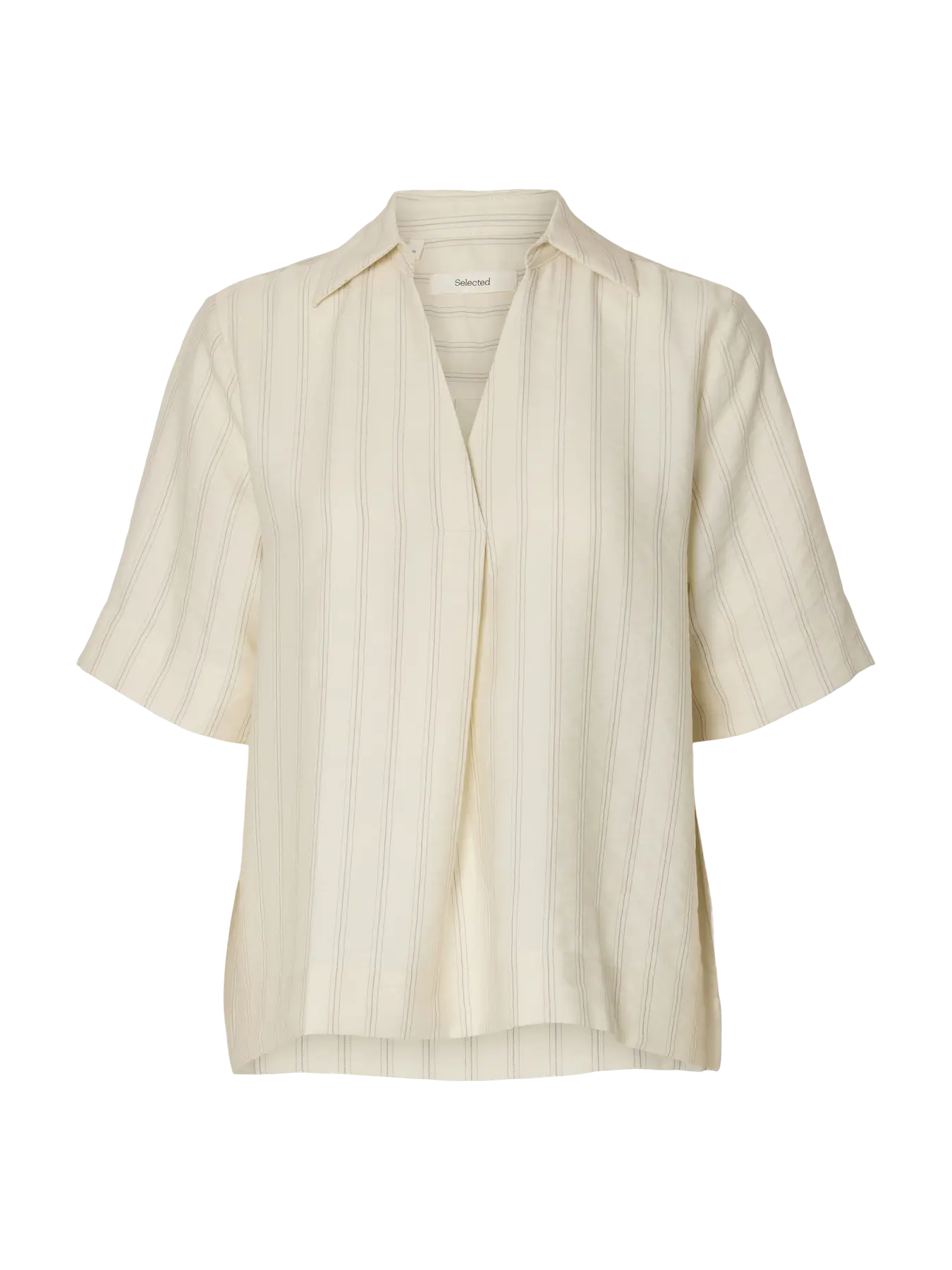 Marie Top - Egret Stripes
