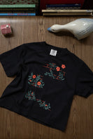Wallflower CC Boxy Tee - Black