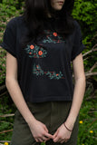 Wallflower CC Boxy Tee - Black