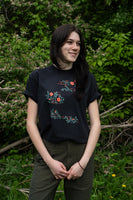 Wallflower CC Boxy Tee - Black
